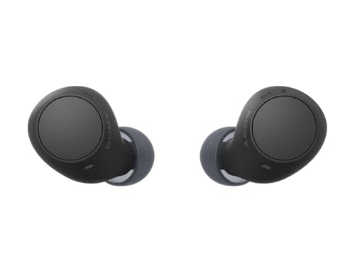 Sony WF-C510 Truly Wireless Earbuds – Small, Light, Bluetooth In Ear Headphones with Multipoint Connection, Ambient Sound, IPX4 Rating, Spotify Tap, Quick Charge, 22 HR Battery, iOS & Android - White