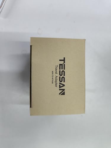 TESSAN Universal Travel Adapter Worldwide with 2 USB C and 2 USB A Ports