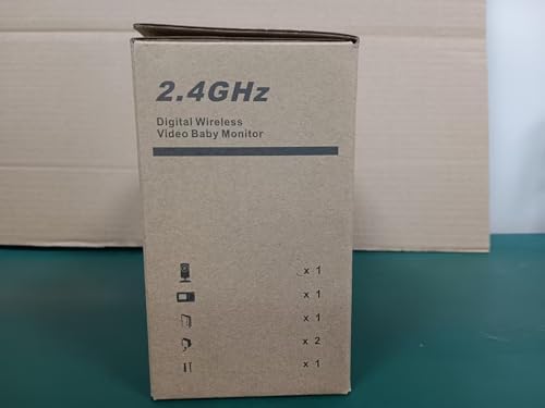 HelloBaby Baby Monitor,Hello Baby Monitor with Camera and Audio, 3.2''