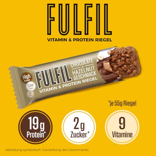 FULFIL Vitamin and Protein Bars (15 x 55 g Bars)