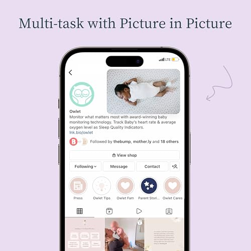 Owlet® Dream Bundle 2 Smart Baby Monitor