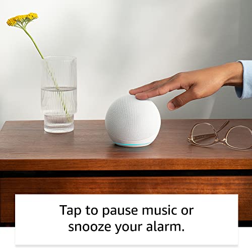 Certified Refurbished Echo Dot (5th generation, 2022 release) smart Bluetooth speaker with Alexa | Deep Sea Blue
