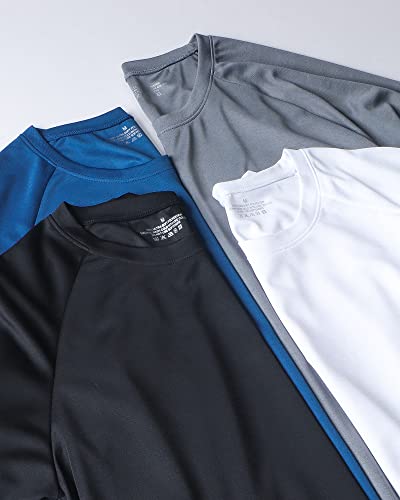 HOPLYNN 3/5 Pack Running Shirts Men