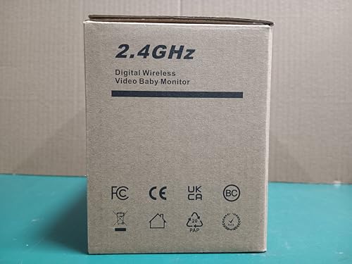 HelloBaby Baby Monitor,Hello Baby Monitor with Camera and Audio, 3.2''