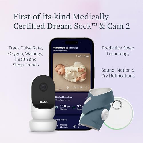 Owlet® Dream Bundle 2 Smart Baby Monitor