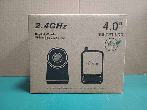 HelloBaby Baby Monitor,Hello Baby Monitor with Camera and Audio, 3.2''