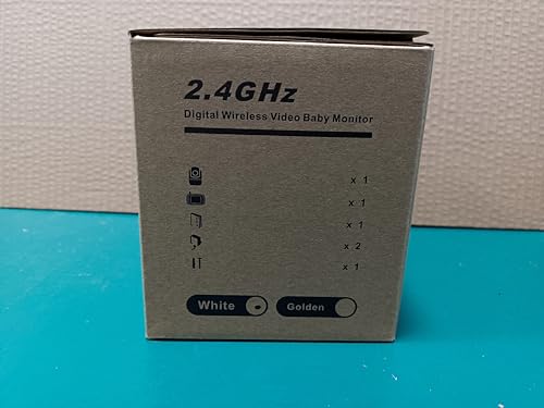 HelloBaby Baby Monitor,Hello Baby Monitor with Camera and Audio, 3.2''