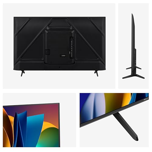 Hisense 43 Inch 4K Smart TV 43E6NTUK - Dolby Vision, Game Mode PLUS with 60Hz VRR ALLM, Smooth Motion, AI Sports Mode, Vidaa OS with Freely, Youtube, Netflix and Disney+ & Now TV (2024 Model)