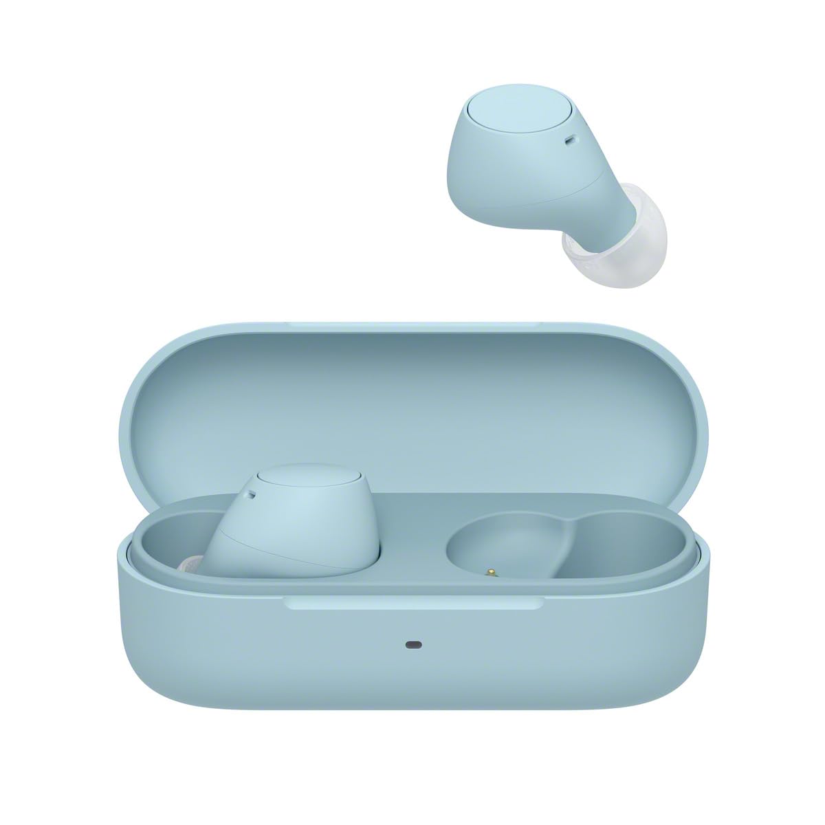 Sony WF-C510 Truly Wireless Earbuds – Small, Light, Bluetooth In Ear Headphones with Multipoint Connection, Ambient Sound, IPX4 Rating, Spotify Tap, Quick Charge, 22 HR Battery, iOS & Android - White