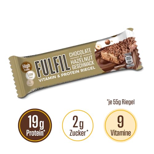 FULFIL Vitamin and Protein Bars (15 x 55 g Bars)