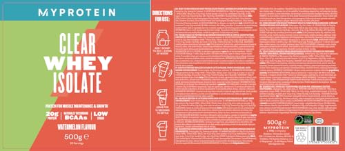 Myprotein Clear Whey Isolate, Peach Tea, 20 Servings