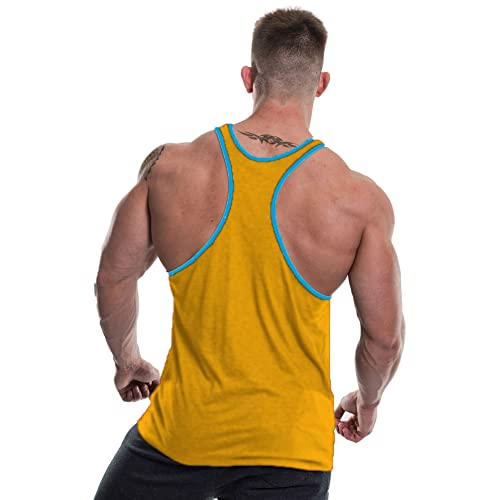 Gold's Gym GGVST004 Men's Training Sports Fitness Tank Top
