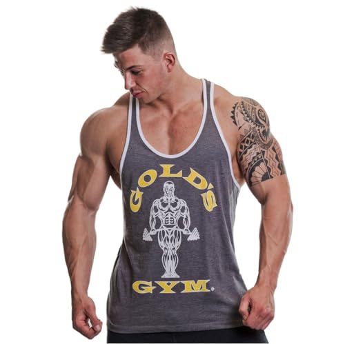 Gold's Gym GGVST004 Men's Training Sports Fitness Tank Top