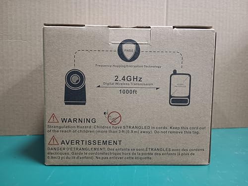 HelloBaby Baby Monitor,Hello Baby Monitor with Camera and Audio, 3.2''