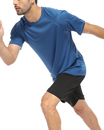 HOPLYNN 3/5 Pack Running Shirts Men