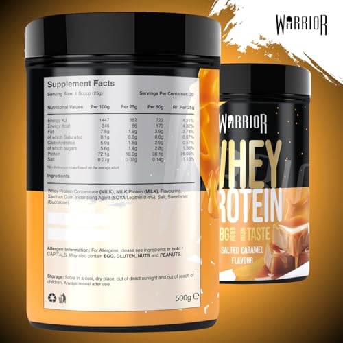 Warrior Whey Protein Powder 500g