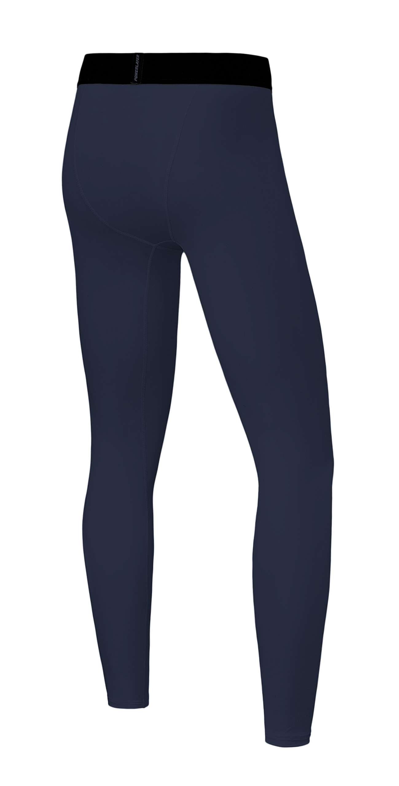 Boys' Running Football Tights Compression Base Layer Leggings