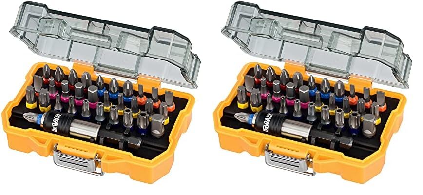 DEWALT DT7969-QZ, 32 Piece XR Professional Magnetic Screwdriver Bit Accessory Set, Yellow