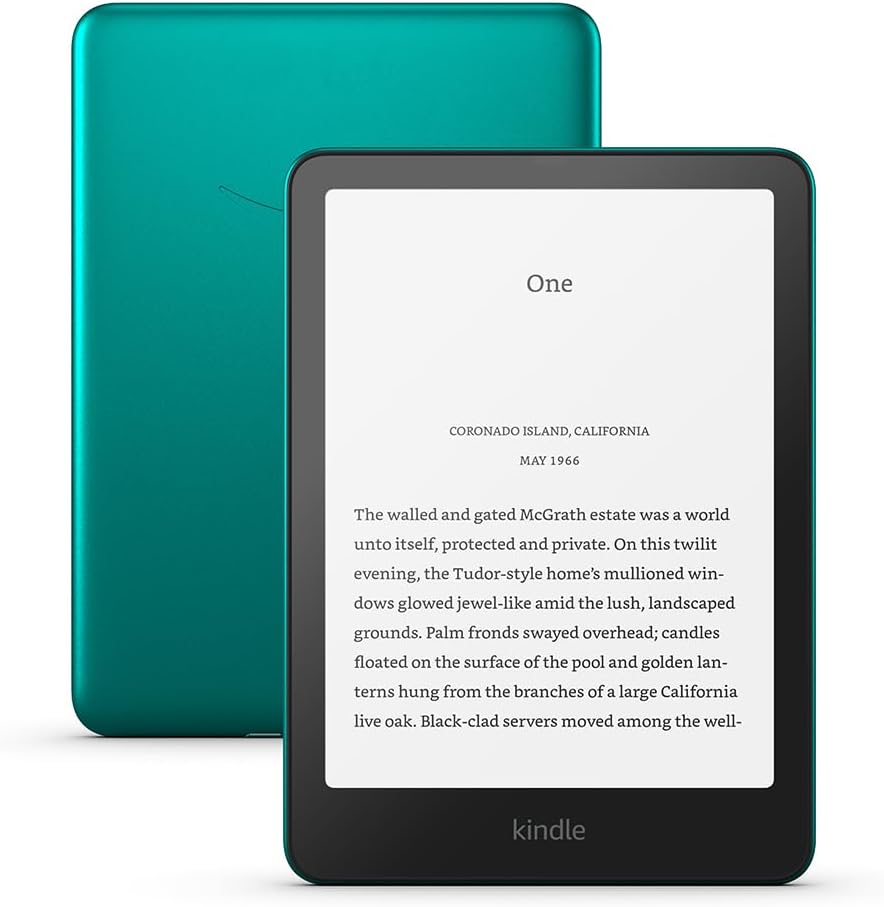 All-new Amazon Kindle Paperwhite Signature Edition (32 GB) – Our fastest Kindle with an auto-adjusting front light, wireless charging and weeks of battery life – Metallic Black + Kindle Unlimited
