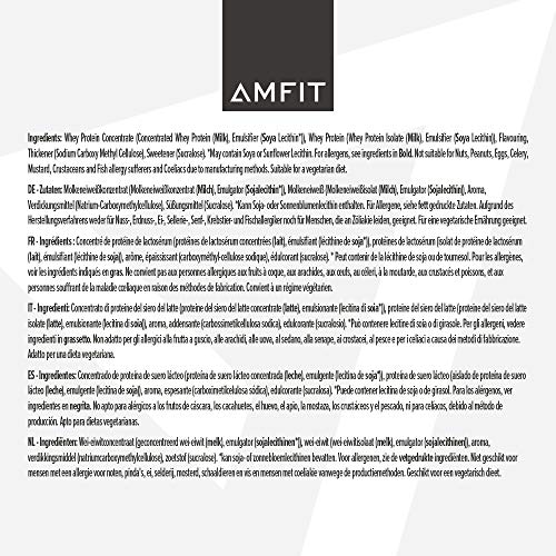 Amazon Brand - Amfit Nutrition Whey Protein Powder