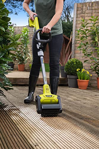 Ryobi RY18PCA-0 ONE+ Patio Cleaner with Wire Brush (Bare Tool), 18 V