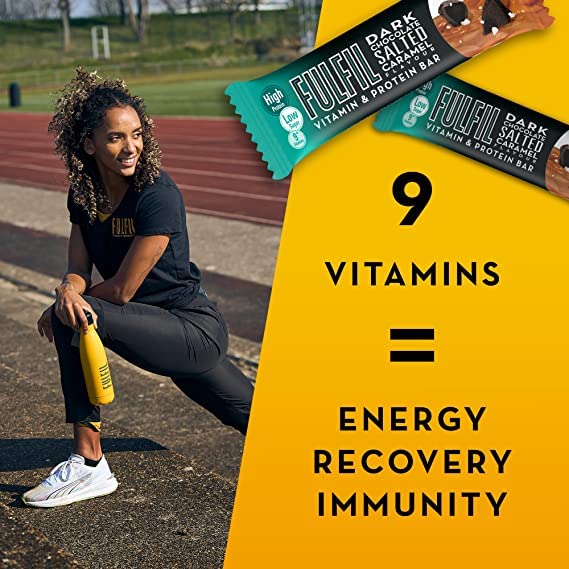 FULFIL Vitamin and Protein Bars (15 x 55 g Bars)