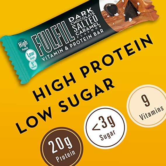 FULFIL Vitamin and Protein Bars (15 x 55 g Bars)