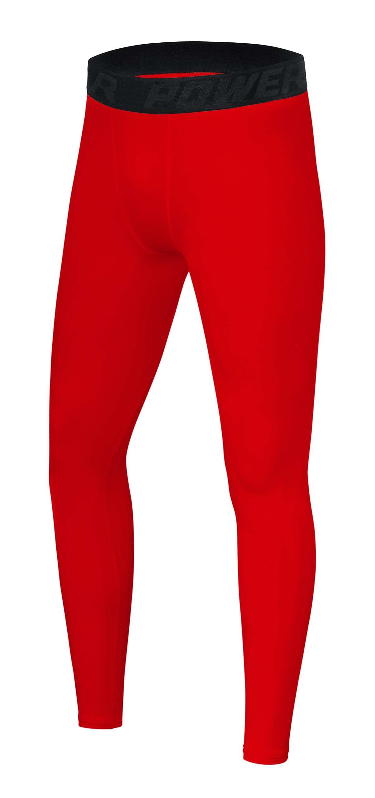 Boys' Running Football Tights Compression Base Layer Leggings