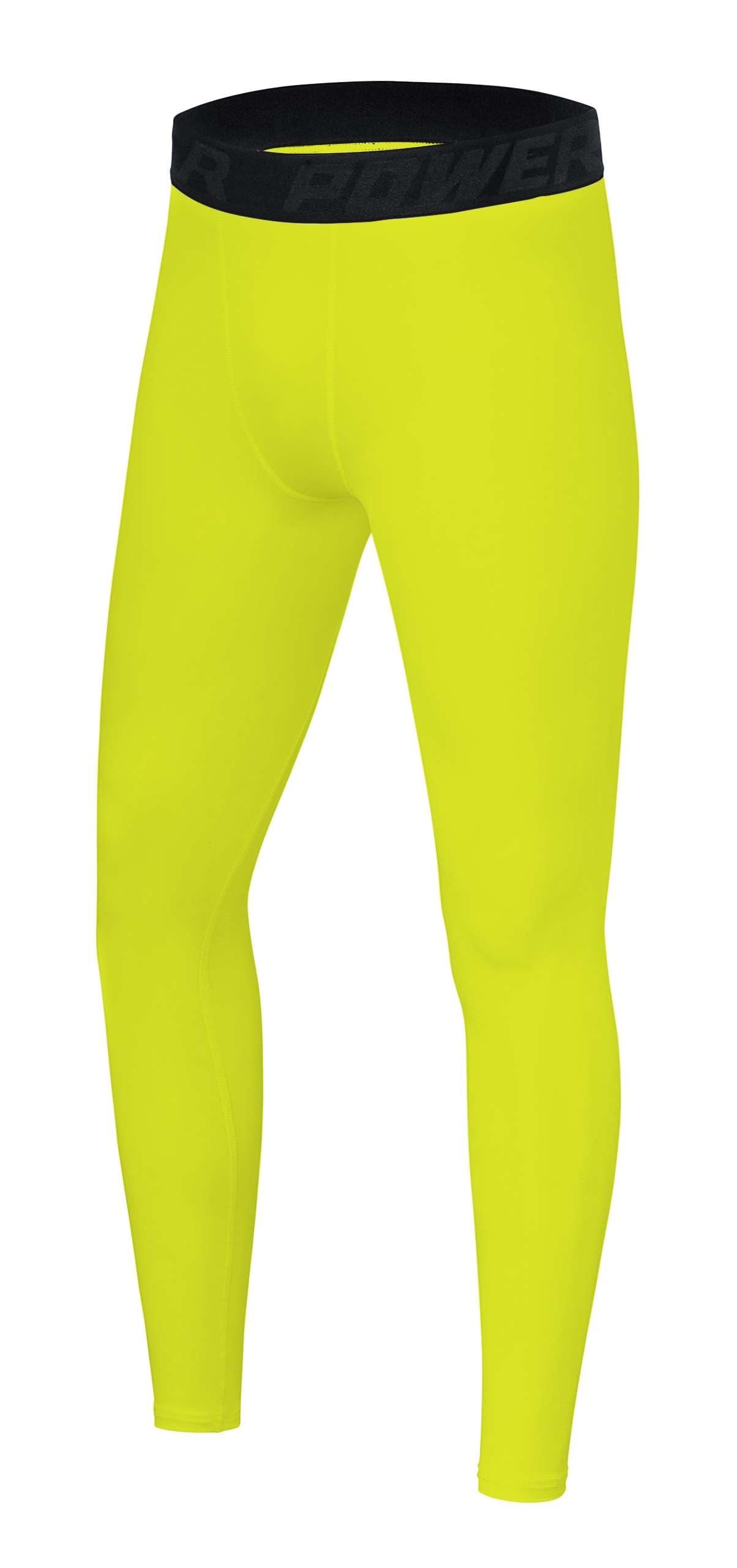 Boys' Running Football Tights Compression Base Layer Leggings