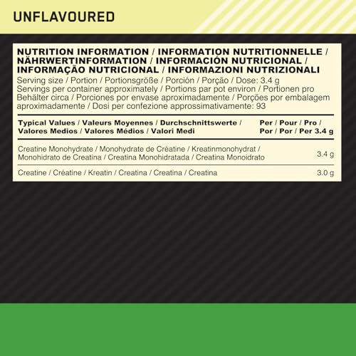 Optimum Nutrition Micronised Creatine Powder