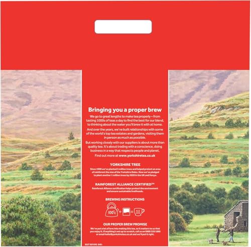 Yorkshire Tea, Total 1040 Tea Bags, (Pack of 3.25 kg)