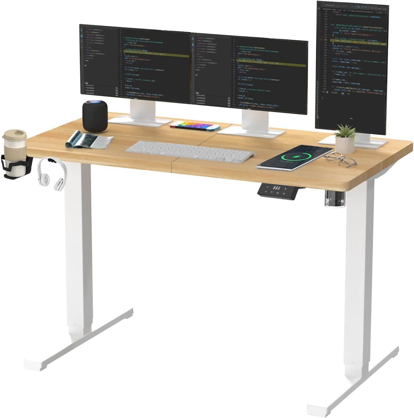 SANODESK QS+110 * 60 Electric Standing Desk