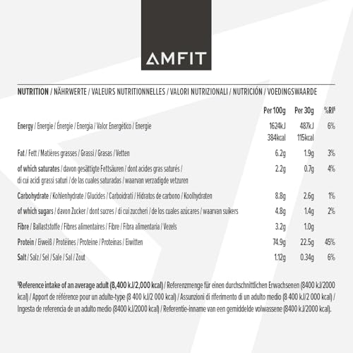 Amazon Brand - Amfit Nutrition Whey Protein Powder