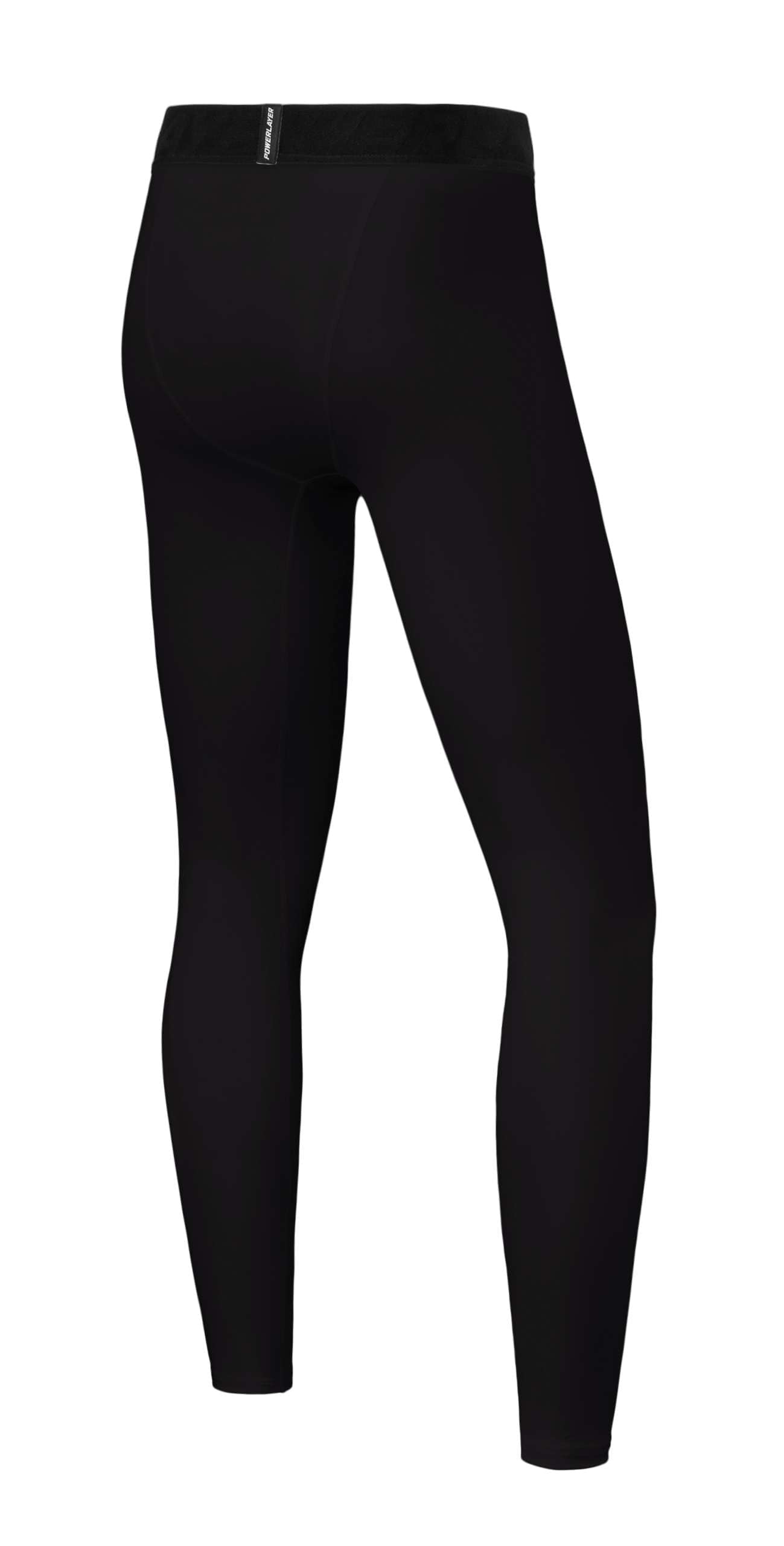 Boys' Running Football Tights Compression Base Layer Leggings