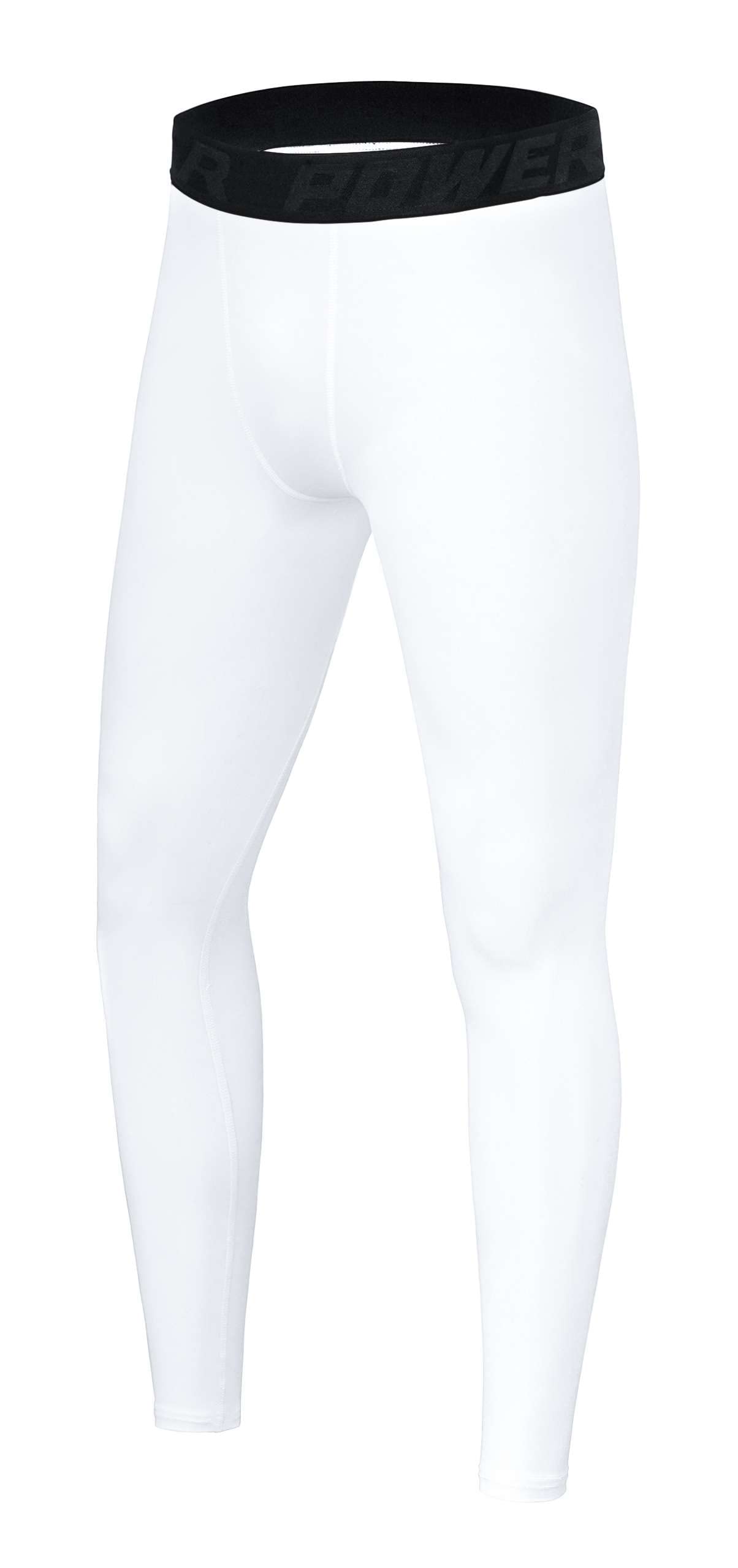 Boys' Running Football Tights Compression Base Layer Leggings
