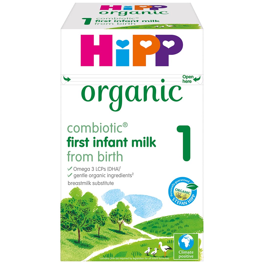 HiPP Organic 1 First Milk Ready To Feed 200ml (pack of 6)