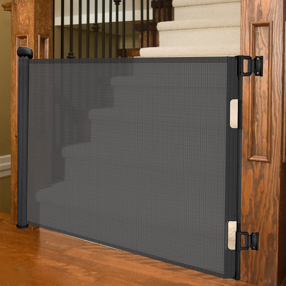 Retractable Stair Gate, Upgraded Stair Gates