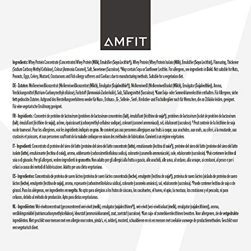 Amazon Brand - Amfit Nutrition Whey Protein Powder