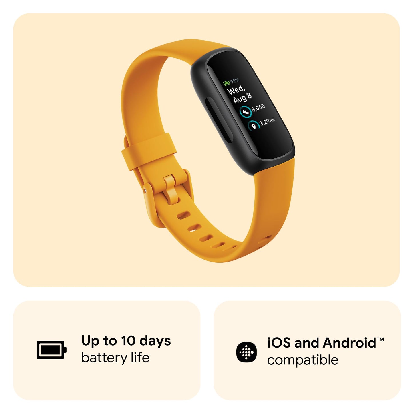 Google Fitbit Versa 4 Fitness Smartwatch with built-in GPS and up to 6 days battery life - compatible with iOS 15 or higher & Android OS 9.0 or higher