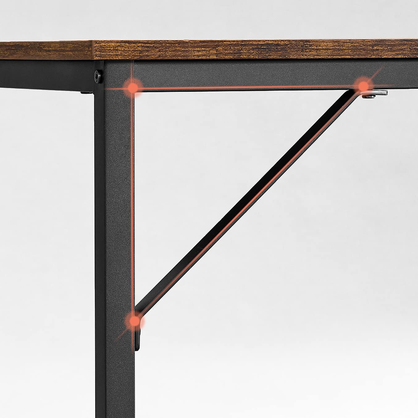 VASAGLE Computer Desk, Writing Desk, Small Office Table