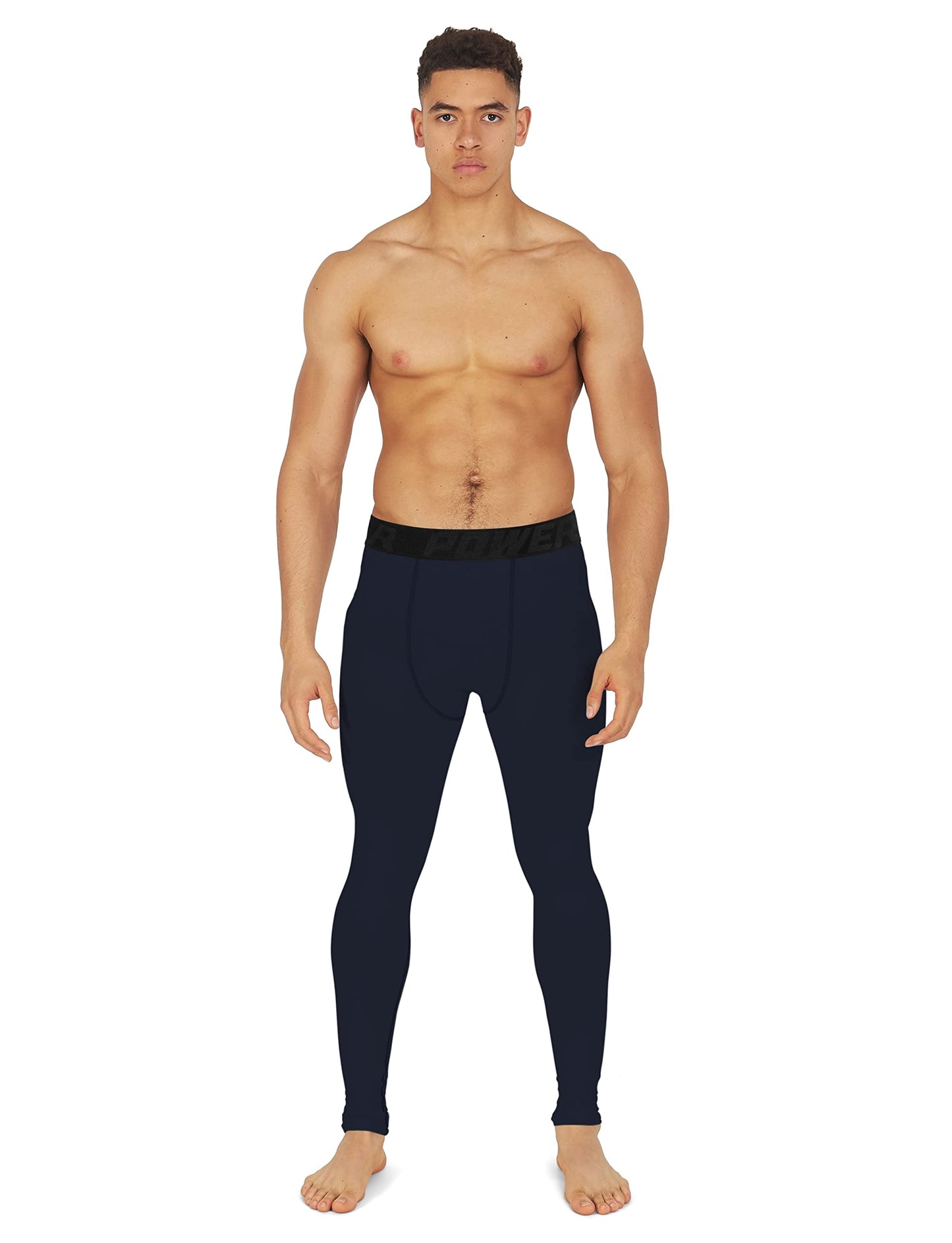 Boys' Running Football Tights Compression Base Layer Leggings