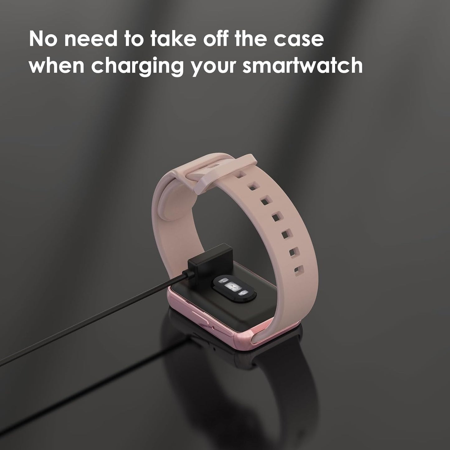 Simpeak 5-Pack Screen Protector Case Compatible with Samsung Galaxy Fit 3, TPU Soft Screen Protector Bumper Cover Replacement for Galaxy Fit 3, Transparent+Rose+Silver+Black+Rosegold