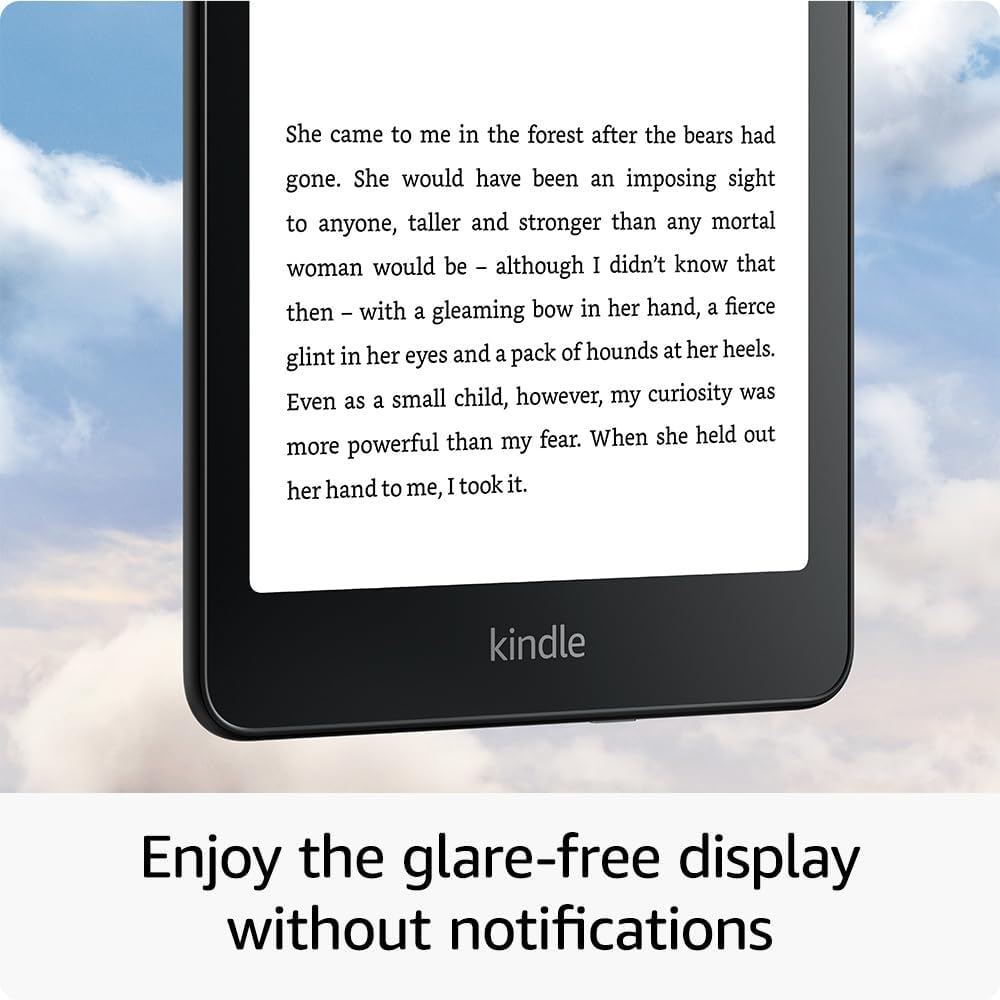 All-new Amazon Kindle Paperwhite Signature Edition (32 GB) – Our fastest Kindle with an auto-adjusting front light, wireless charging and weeks of battery life – Metallic Black + Kindle Unlimited