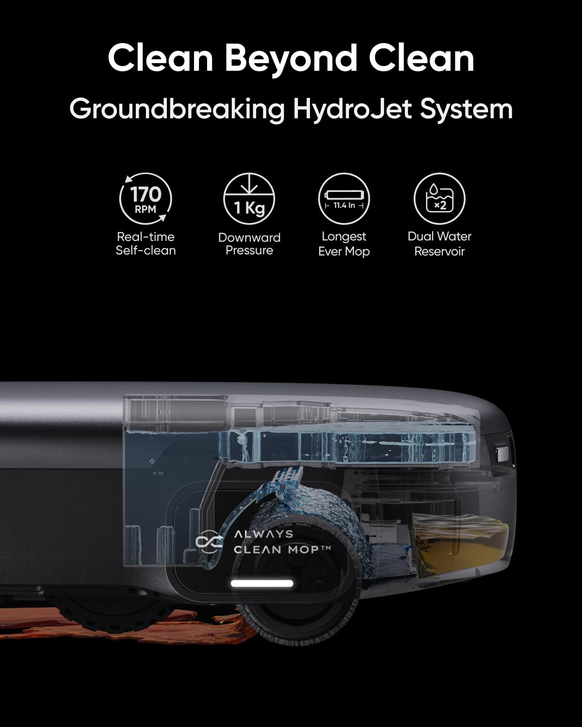 eufy X10 Pro Omni Robot Vacuum Cleaner with Mop, All-in-One Station