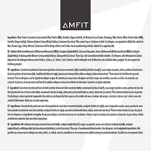 Amazon Brand - Amfit Nutrition Whey Protein Powder
