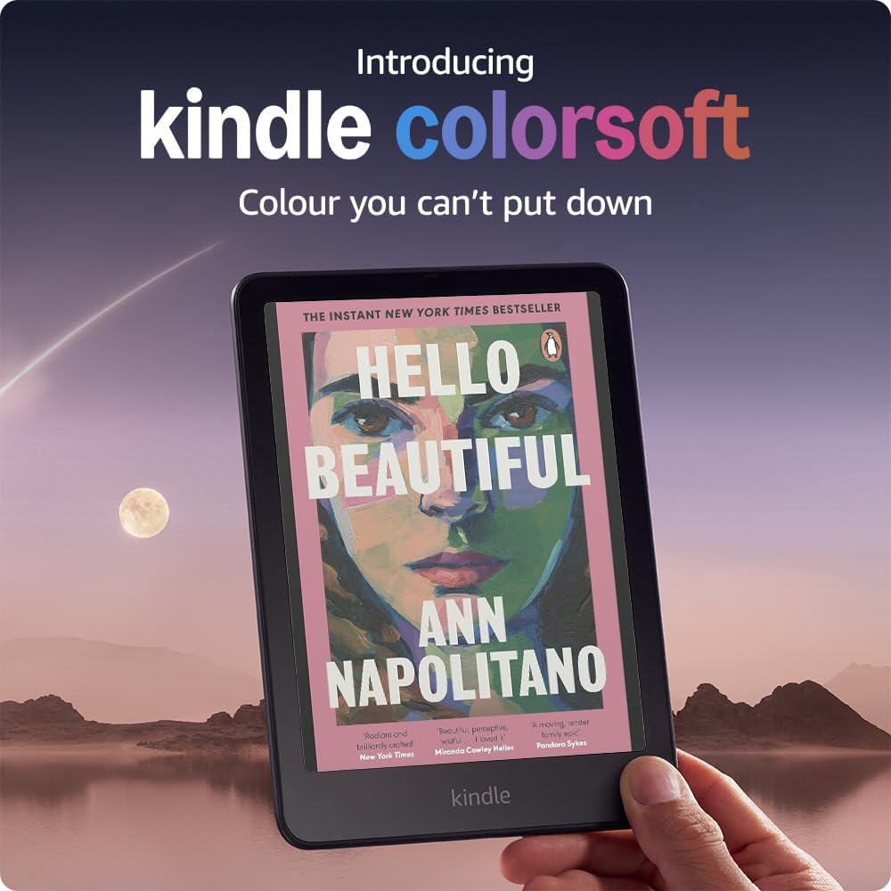 Amazon Kindle Colorsoft Signature Edition (32 GB) – With colour display, auto-adjusting front light, wireless charging and long battery life