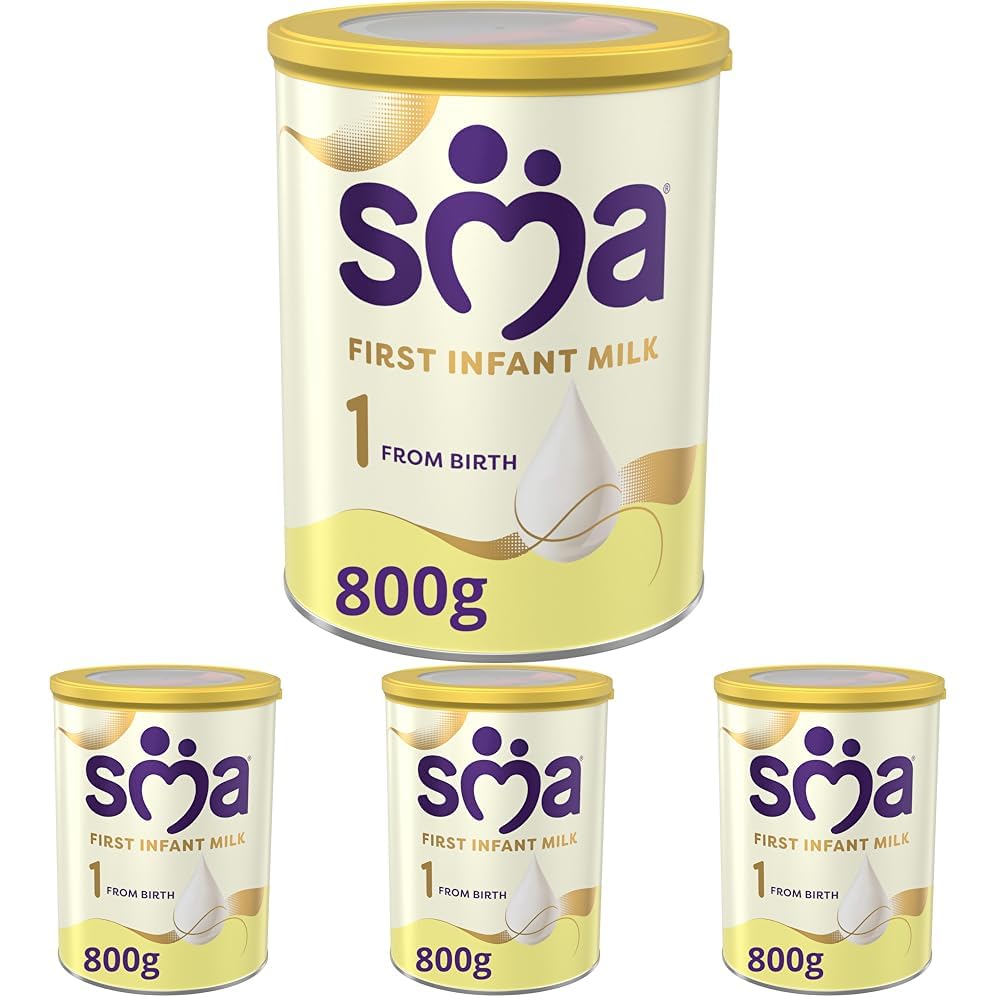 SMA First Infant Baby Milk Powder Formula , from birth , 1.2 kg (Pack of 1),packaging may vary