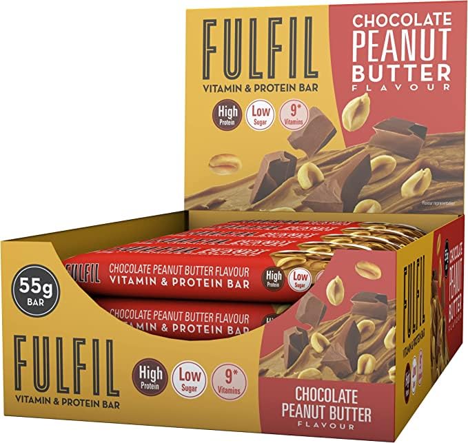 FULFIL Vitamin and Protein Bars (15 x 55 g Bars)