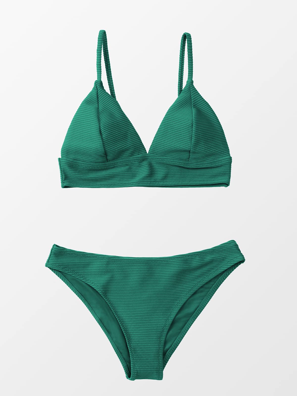 CUPSHE Women's Bikini Set Sexy Lace Up Triangle Bikini Two Piece