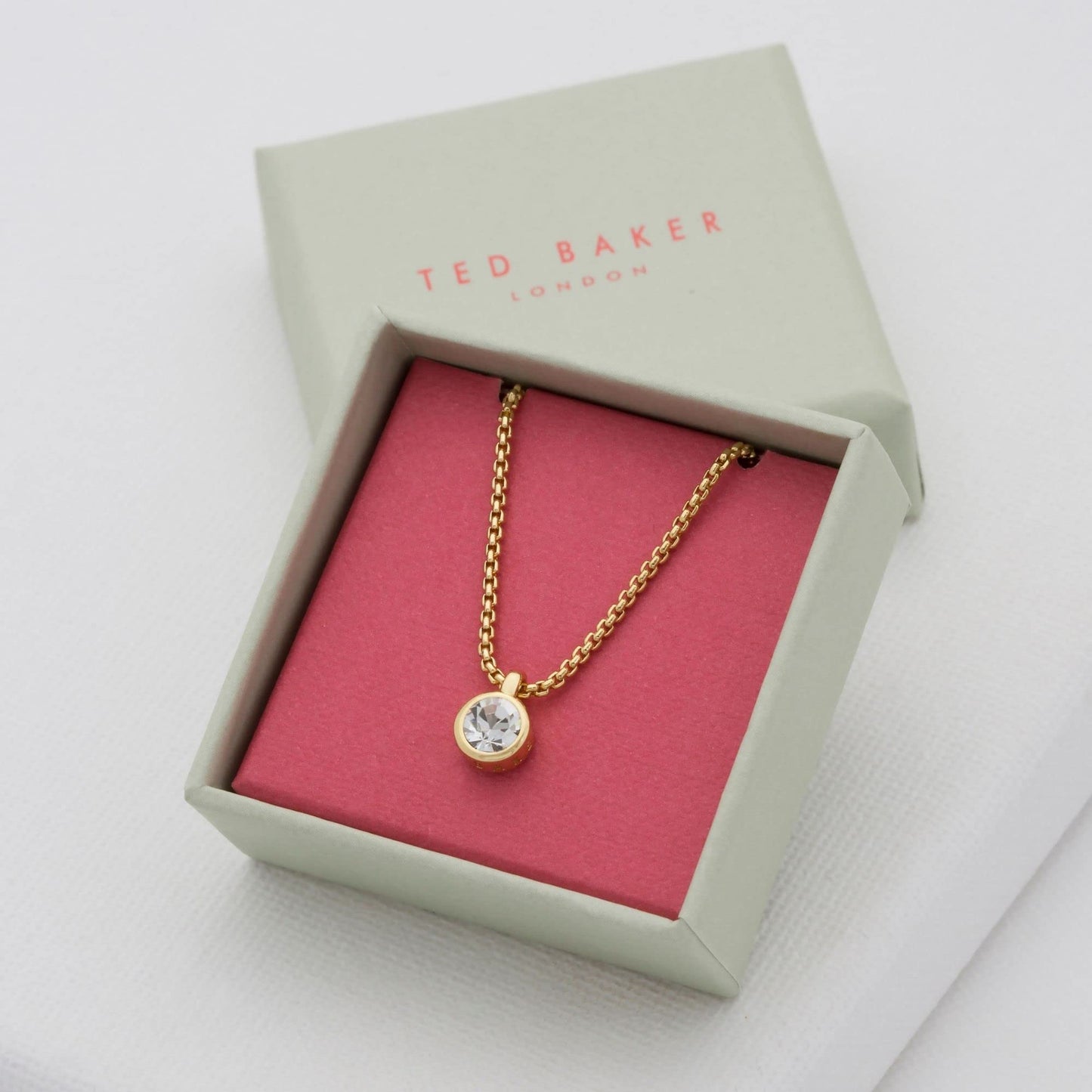 Ted Baker Sininaa Crystal Pendant Necklace For Women